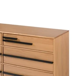 Modern 6 Drawer Double Dresser With Long Handles - Saracina Home 35 Modern 6 Drawer Double Dresser With Long Handles - Saracina Home -HOMES: Inside + Out Store GUEST 5b1da9b1 63c9 4083 a9ab e81a2d4ecbbb