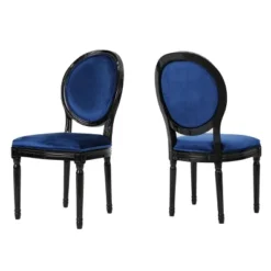 Set Of 2 Camille New Velvet Dining Chair - Christopher Knight Home -HOMES: Inside + Out Store GUEST 5fb1096f 0a91 4cc3 945a f2979a076328