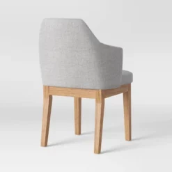 Kinston Curved Back Upholstered Dining Chair - Threshold™ -HOMES: Inside + Out Store GUEST 648f36ae 8a7b 4811 b1c6 b5846b9c3e4b