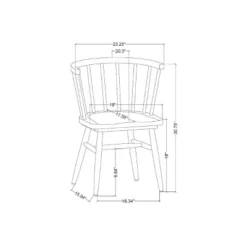 Shaker Dining Chair - Hearth & Hand™ With Magnolia -HOMES: Inside + Out Store GUEST 685a2efe 2b06 4fec bac8 e6f34d7f0578