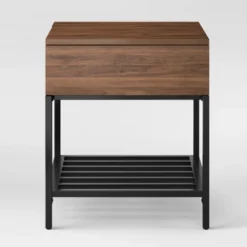 Loring End Table With Charging Station - Threshold™ 14 Loring End Table With Charging Station - Threshold™ -HOMES: Inside + Out Store GUEST 68aaccfe 89a1 4bf9 bb49 ed89728eae42