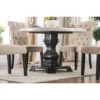 Buckley Round Dining Table White/Black - HOMES: Inside + Out 1 Buckley Round Dining Table White/Black - HOMES: Inside + Out -HOMES: Inside + Out Store GUEST 6df4e658 c09e 4cc5 8c05 364fba3e258d