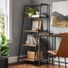 60" Loring 4 Shelf Trestle Bookshelf Walnut - Threshold™ 1 60" Loring 4 Shelf Trestle Bookshelf Walnut - Threshold™ -HOMES: Inside + Out Store GUEST 704cf76f e96c 41bf b472 b1272e1ee037
