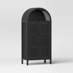 Woven Arched Wood Cabinet - Threshold™ -HOMES: Inside + Out Store GUEST 71d7b8e7 0b8a 4c88 af3c ece9ad48100b