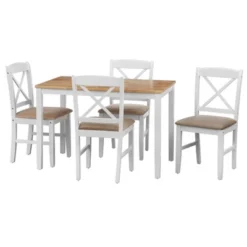 5pc Mason Rectangular Crossback Dining Set - Buylateral 13 5pc Mason Rectangular Crossback Dining Set - Buylateral -HOMES: Inside + Out Store GUEST 7342a34c 1497 4ab7 8776 db81ed7226d5