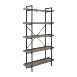 68" 5 Tray Shelf Urban Pipe X Back Bookshelf - Saracina Home 21 68" 5 Tray Shelf Urban Pipe X Back Bookshelf - Saracina Home -HOMES: Inside + Out Store GUEST 7546ba45 c02f 4ca7 b12d e99f32bb0573