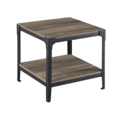 Set Of 2 Benny Urban Industrial Angle Iron Side Tables - Saracina Home -HOMES: Inside + Out Store GUEST 76f809fb 6a41 4b42 b57c 7bb87a213789