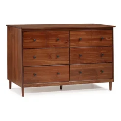 Stiva Classic Mid-Century Modern Horizontal 6 Drawer Dresser - Saracina Home -HOMES: Inside + Out Store GUEST 78791d89 6431 4350 b98b c4637b18a0d0