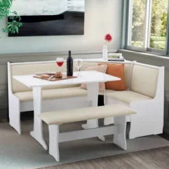 Penrose Storage Nook Dining Set - Linon 33 Penrose Storage Nook Dining Set - Linon -HOMES: Inside + Out Store GUEST 7b108c90 195a 4248 bd3a 6d7d34ee6a1d