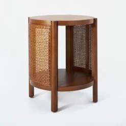 Portola Hills Woven Accent Table - Threshold™ Designed With Studio McGee -HOMES: Inside + Out Store GUEST 7b7ad58d 979c 4664 ae8c 9d271e797623