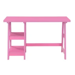 Designs2Go Trestle Desk With Shelves - Breighton Home -HOMES: Inside + Out Store GUEST 7be88e6a 7e56 45bf 93b5 a481606e49c5