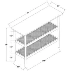 Wood & Cane Console Table - Hearth & Hand™ With Magnolia -HOMES: Inside + Out Store GUEST 7c2f0fa7 735c 4b28 afcf 73b6bc51e17a