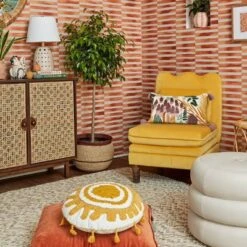 Bencia Slipper Chair Mustard - Opalhouse™ Designed With Jungalow™ -HOMES: Inside + Out Store GUEST 83ff8f64 8468 4fcf a26a d3ef3492ee59