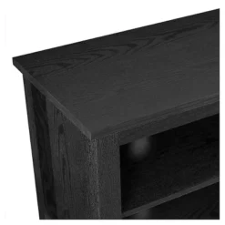 Transitional 6 Cubby Wood Open Storage Wood TV Stand For TVs Up To 80"- Saracina Home 18 Transitional 6 Cubby Wood Open Storage Wood TV Stand For TVs Up To 80"- Saracina Home -HOMES: Inside + Out Store GUEST 8558ee0a 9225 42d5 a511 7df8f8dfda97