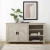 58" Diagonal Grooved Door Sideboard With Open Storage - Saracina Home -HOMES: Inside + Out Store GUEST 863d4712 b81e 4a58 8a5b 79fe64411837