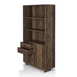 69.8" Tappan Bookcase With Cabinet Reclaimed Oak - HOMES: Inside + Out -HOMES: Inside + Out Store GUEST 864a616a ddd2 49d9 b2b9 c42fba9c9ec9