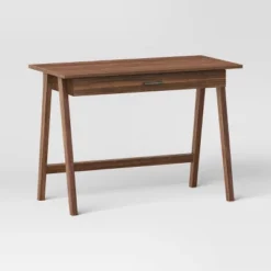 Paulo Wood Writing Desk With Drawer - Threshold™ -HOMES: Inside + Out Store GUEST 87697450 612a 41b5 8ed2 ed9f51a8b90c
