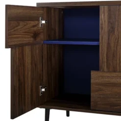 Modern Accent Cabinet With Color Pop Interior - Saracina Home -HOMES: Inside + Out Store GUEST 87f00dd5 46b4 4ced a78c 07ae94628538