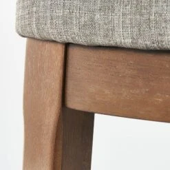 Candor Wood And Upholstered Saddle Counter Height Barstool - Threshold™ -HOMES: Inside + Out Store GUEST 88406c0a 0040 471d b483 9a209d259e05