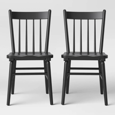 Set Of 2 Hassell Wood Dining Chair - Threshold™ 7 Set Of 2 Hassell Wood Dining Chair - Threshold™ - Image 5