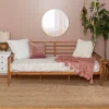 Mid Century Modern Solid Wood Spindle Daybed - Saracina Home -HOMES: Inside + Out Store GUEST 91565ec3 4d2f 4b82 88be 8aa232d566a7