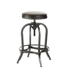 27.5" Gunner Swivel Barstool - Christopher Knight Home -HOMES: Inside + Out Store GUEST 937dfb97 04f9 4837 8ee9 08ee1aeac2ec