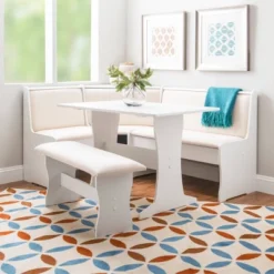 Penrose Storage Nook Dining Set - Linon 32 Penrose Storage Nook Dining Set - Linon -HOMES: Inside + Out Store GUEST 94d6d897 8045 4d6f b6f8 917facd3a5b5