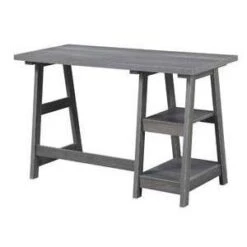 Designs2Go Trestle Desk With Shelves - Breighton Home -HOMES: Inside + Out Store GUEST 9cad49bd 83b7 4f83 bd99 ae6bd6f52dd4