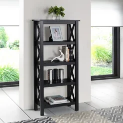 Davis Bookcase - Linon -HOMES: Inside + Out Store GUEST 9e6d78ea ac9f 4d6b adca 10e8172e8b98
