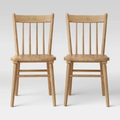 Set Of 2 Hassell Wood Dining Chair - Threshold™ 13 Set Of 2 Hassell Wood Dining Chair - Threshold™ -HOMES: Inside + Out Store GUEST 9ecdc71b 00bd 4a4d b577 1469499290d3