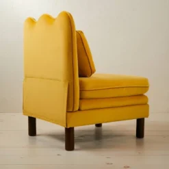 Bencia Slipper Chair Mustard - Opalhouse™ Designed With Jungalow™ -HOMES: Inside + Out Store GUEST a0cf3891 5fcb 4e49 b2aa 64b42fb9e215