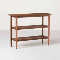 Wood & Cane Console Table - Hearth & Hand™ With Magnolia -HOMES: Inside + Out Store GUEST a1e151a3 535e 4b2f a21c 0379be492c53
