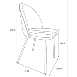 2pk Nils Metal Base Dining Chairs Gray Woven Fabric - Project 62™ 13 2pk Nils Metal Base Dining Chairs Gray Woven Fabric - Project 62™ -HOMES: Inside + Out Store GUEST a204fcb5 801d 44cb b422 3e7fc314e3ea