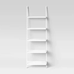 72" Loring 5 Shelf Leaning Bookshelf - Threshold™ 19 72" Loring 5 Shelf Leaning Bookshelf - Threshold™ -HOMES: Inside + Out Store GUEST a23b32cc a606 41b2 a0b1 43ad83a8d609
