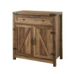 Clarabelle Rustic Farmhouse Barn Door Accent Cabinet - Saracina Home -HOMES: Inside + Out Store GUEST a40006ed 0cb0 48a7 93d6 cf039beebf76