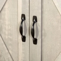 Modern Transitional Sliding Barndoor TV Stand For TVs Up To 65"- Saracina Home -HOMES: Inside + Out Store GUEST a677bb24 74b5 46d0 9845 fe198cd434ed