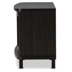 Walda Wood Cabinet With 2 Sliding Doors And 1 Drawer TV Stand For TVs Up To 60" Dark Brown/Gray - Baxton Studio 8 Walda Wood Cabinet With 2 Sliding Doors And 1 Drawer TV Stand For TVs Up To 60" Dark Brown/Gray - Baxton Studio -HOMES: Inside + Out Store GUEST a9f3082a 02d0 4002 85ec 5f32d6967b94