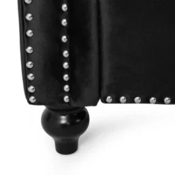 Brinkhaven Modern Glam Tufted Velvet Loveseat With Nailhead Trim - Christopher Knight Home -HOMES: Inside + Out Store GUEST ab8463aa c8b7 42f2 8eae 372c4223bead