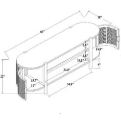 Portola Hills Caned Door TV Stand For TVs Up To 60" - Threshold™ Designed With Studio McGee -HOMES: Inside + Out Store GUEST aba2ea09 33b5 40d8 8eb5 a81996af25bb