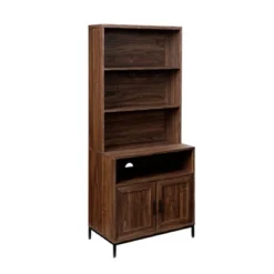 64.12" Orin Modern 2 Door Bookshelf Hutch - Saracina Home -HOMES: Inside + Out Store GUEST abb9fdf6 52c3 48e3 a122 6076cbd1d2d8