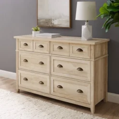 Fontella Transitional 6 Drawer Dresser - Saracina Home -HOMES: Inside + Out Store GUEST ad2ca4ce 0c93 4e61 8199 c0e49b891a17