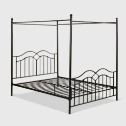 Queen Earhart Traditional Iron Canopy Bed - Christopher Knight Home 10 Queen Earhart Traditional Iron Canopy Bed - Christopher Knight Home -HOMES: Inside + Out Store GUEST af06fb07 67ee 4756 96c5 8f436be8d46d