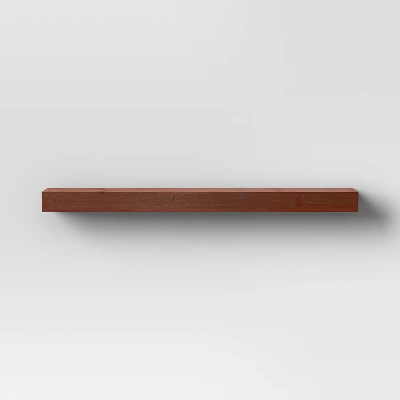 36" Floating Wood Shelf - Threshold™ 4 36" Floating Wood Shelf - Threshold™ - Image 2