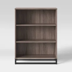 Mixed Material 3 Shelf Bookcase - Room Essentials™ 11 Mixed Material 3 Shelf Bookcase - Room Essentials™ -HOMES: Inside + Out Store GUEST b437e40e ab40 4a04 8e12 b9c7014eab0e