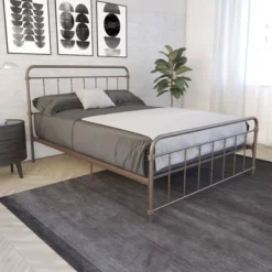 Waldorf Metal Bed - Room & Joy 14 Waldorf Metal Bed - Room & Joy -HOMES: Inside + Out Store GUEST b45f8aac ae6d 4f9f bc7c 95286dbaa7f0