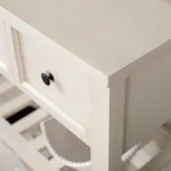 48" Farmhouse Solid Wood 2 Drawer Buffet White - Saracina Home -HOMES: Inside + Out Store GUEST b5853194 2753 4ee0 a18a 2cc770d50078