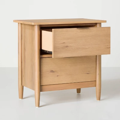 2-Drawer Wood Nightstand - Hearth & Hand™ With Magnolia 5 2-Drawer Wood Nightstand - Hearth & Hand™ With Magnolia - Image 3