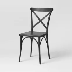 Set Of 2 Malden French Bistro Dining Chair Black - Threshold™ -HOMES: Inside + Out Store GUEST b98d5729 0c98 484d 974b 0fef9dc964cb