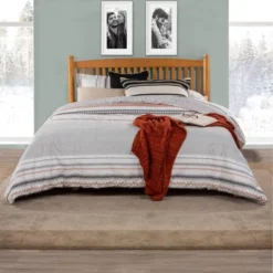 Full/Queen Oak Tree Headboard With Frame Included Natural - Hillsdale Furniture -HOMES: Inside + Out Store GUEST b9a96eae 619d 490a b9de cae2c13420fb