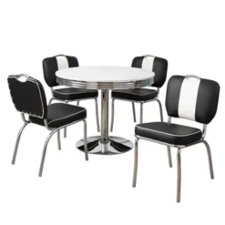5pc Raleigh Retro Dining Set - Buylateral -HOMES: Inside + Out Store GUEST b9ecefab 0d39 4c2c 9f09 ede3db3d02fa